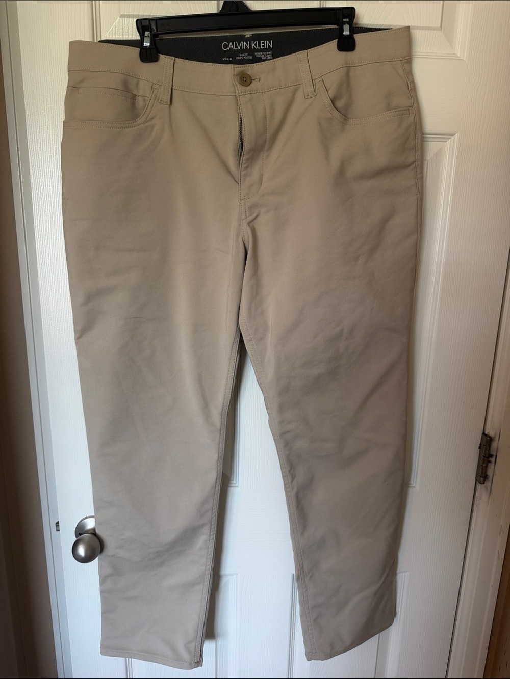 Calvin Klein Men's Beige/Tan Chino Pants